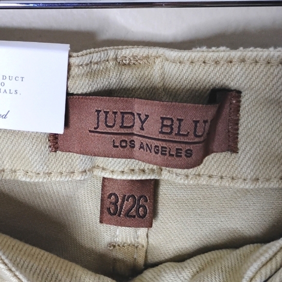 Judy Blue Bootcut Jeans Women’s 3/26 Khaki Mid Rise 30” Style JB88504 NWT Fall - Picture 7 of 11
